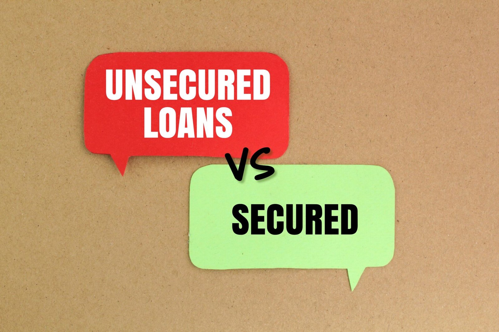 Secured Loans vs Unsecured Loans
